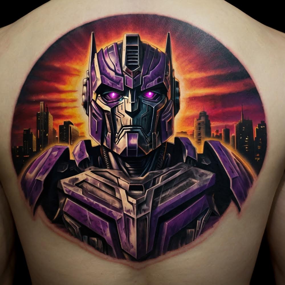 Transformer back piece